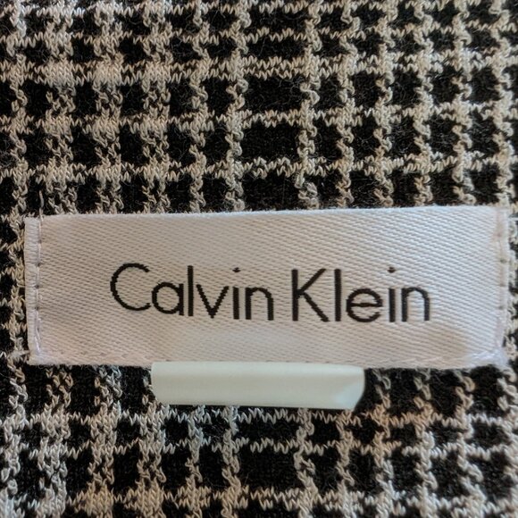 CALVIN KLEIN women OFFICE dress SIZE 4 SHEATH DRESS SHORT SLEEVES CLASSY FORMAL - Picture 4 of 9